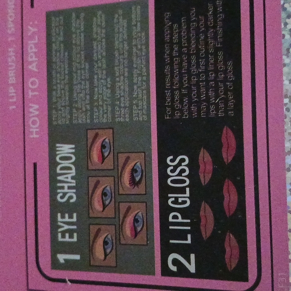 Pink 28 Piece Makeup Set. NWOT. - Picture 4 of 4